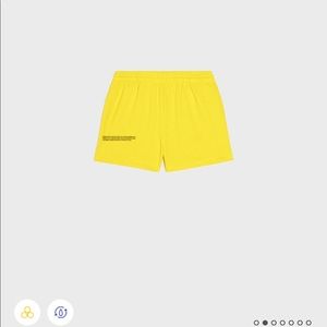 Pangaia Kids shorts Yellow